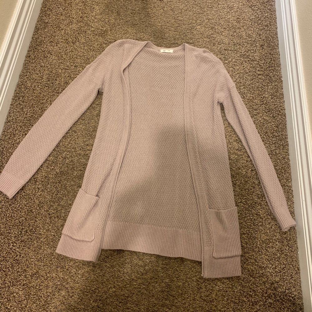 Light purple cardigan